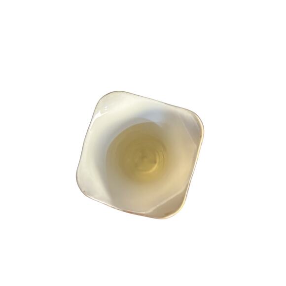 Ucagco Hand Painted Gold Moriage Vase Japan Pedestal Three Leg Flowers 7.5” - Picture 3 of 6